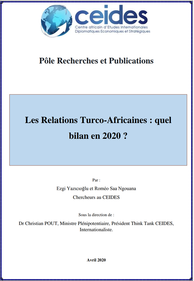 You are currently viewing Les Relations Turco-Africaines : quel bilan en 2020 ?