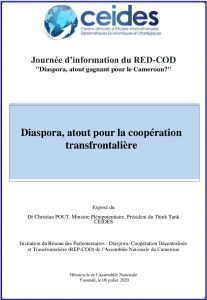 Lire la suite à propos de l’article Diaspora, atout pour la coopération transfrontalière