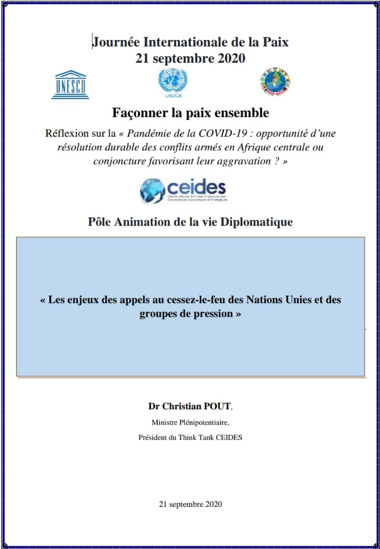 Lire la suite à propos de l’article Les impacts des appels au cessez-le-feu des Nations Unies et des groupes de pression