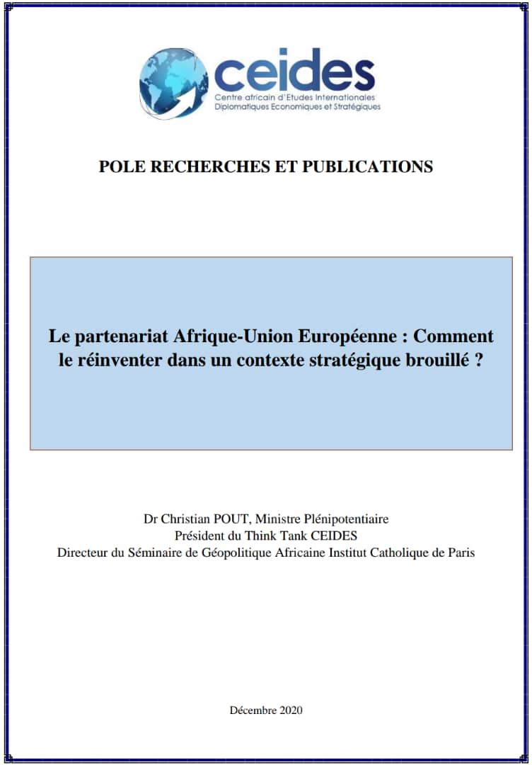 Lire la suite à propos de l’article Le partenariat Afrique-Union Européenne : Comment le réinventer dans un contexte stratégique brouillé ?