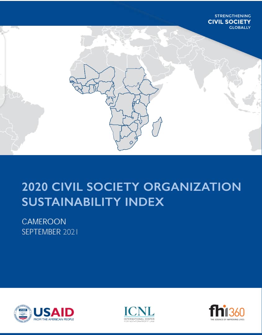 You are currently viewing Rapport 2020 du Civil Society Organizations Sustainability Index (CSOSI) Cameroon