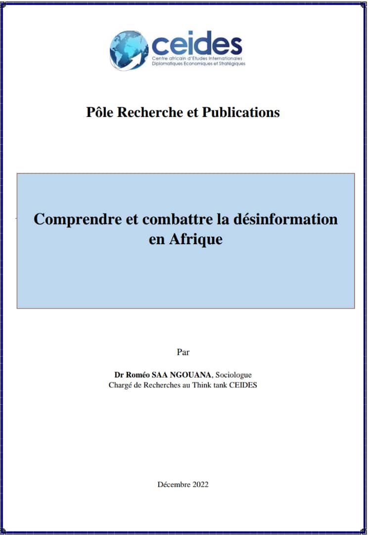 Lire la suite à propos de l’article Comprendre et combattre la désinformation en Afrique