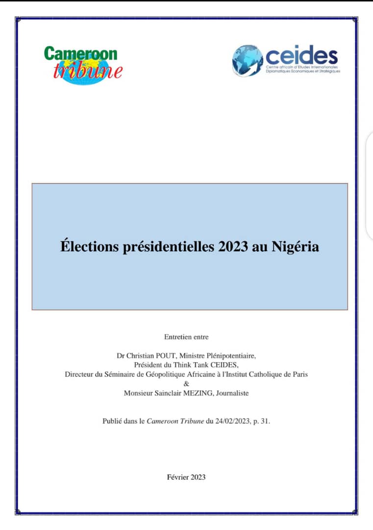 Lire la suite à propos de l’article Élections présidentielles 2023 au Nigéria