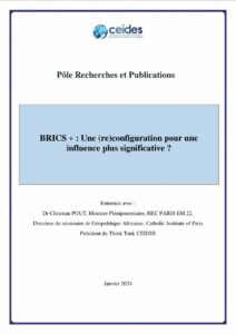 Lire la suite à propos de l’article BRICS + : Une (re)configuration pour une influence plus significative ?