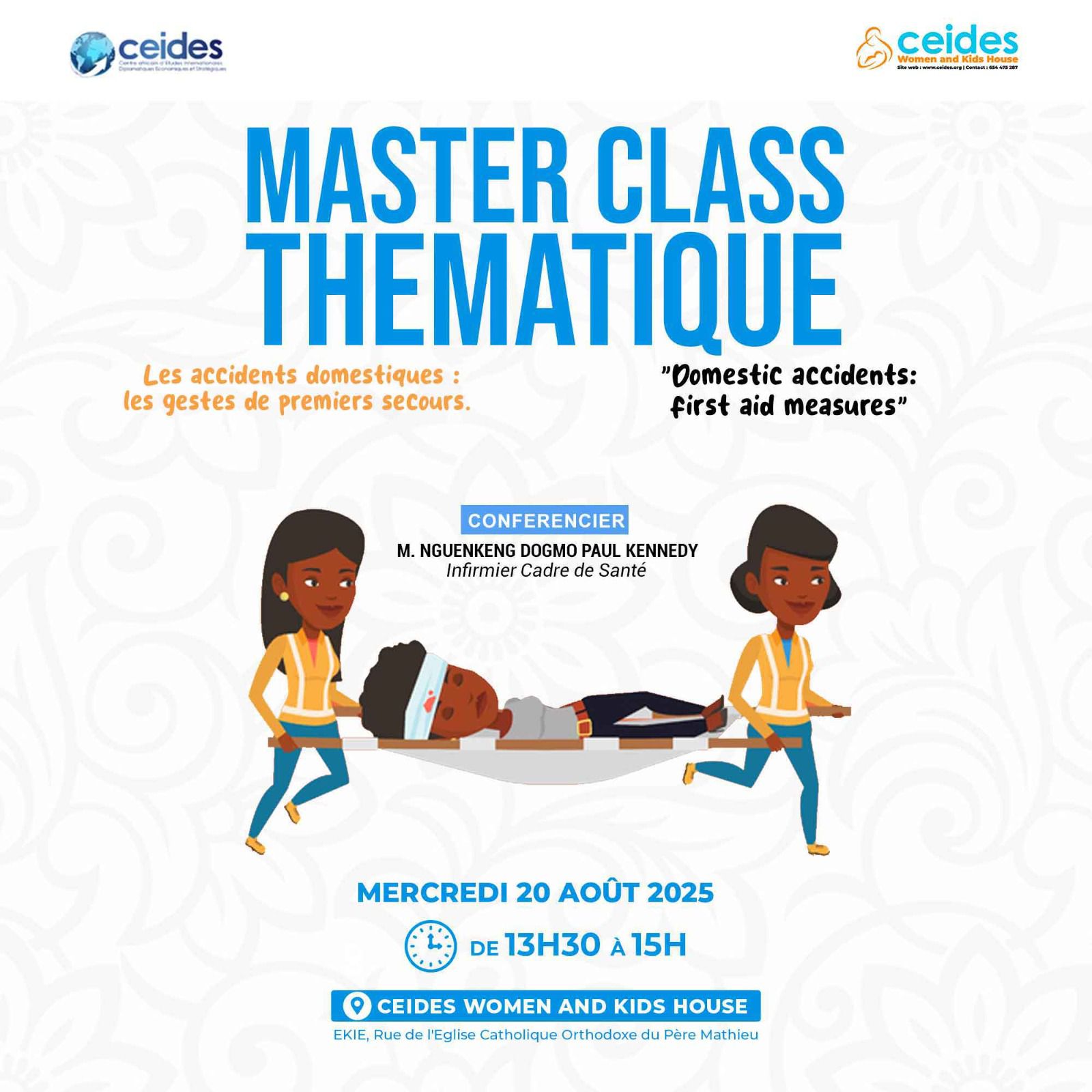 Les accidents domestiques: les gestes de premiers secours