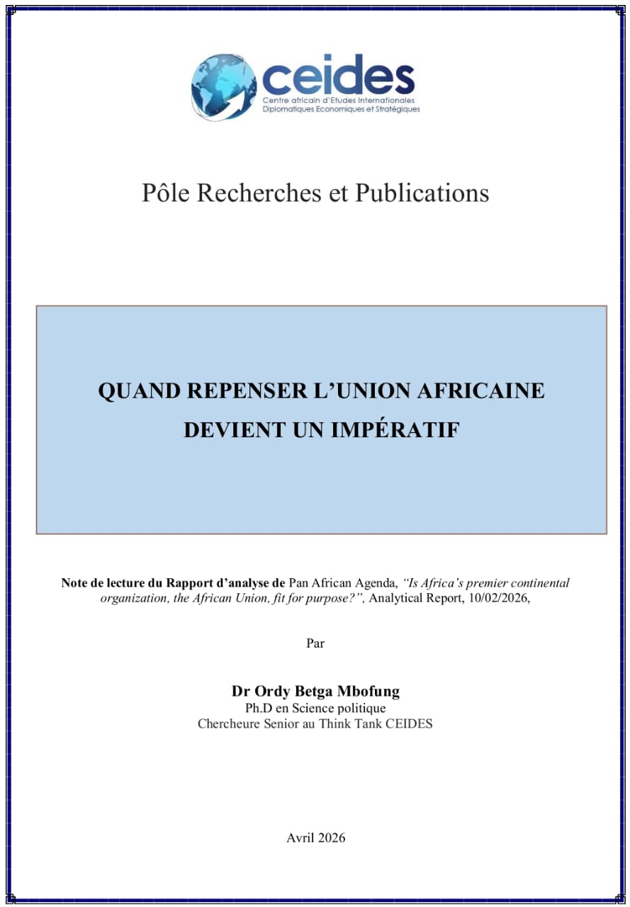 You are currently viewing Quand repenser l’Union africaine devient un impératif